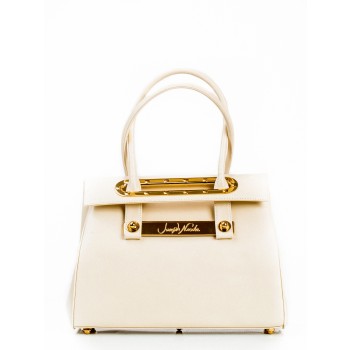 Lola Large Marble Tote W/ 24k Gold Plated Hardware