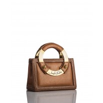 Mini Toffee Leather Handbag
